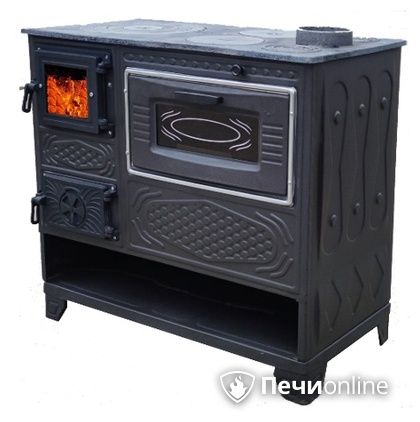 Отопительно-варочная печь МастерПечь ПВ-05С с духовым шкафом, 8.5 кВт в Муравленко